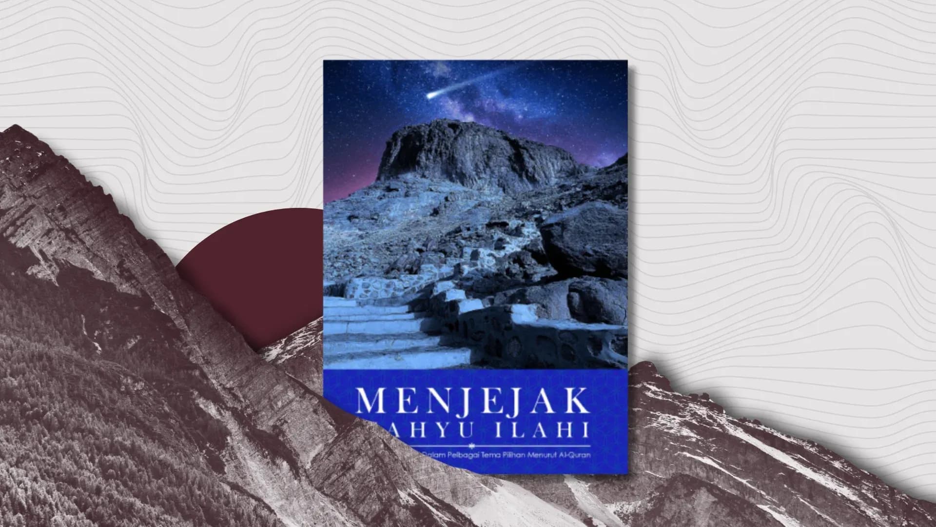 Book cover of "Menjejak Wahyu Ilahi"